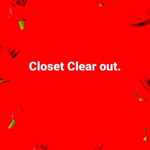 Closet Clearance